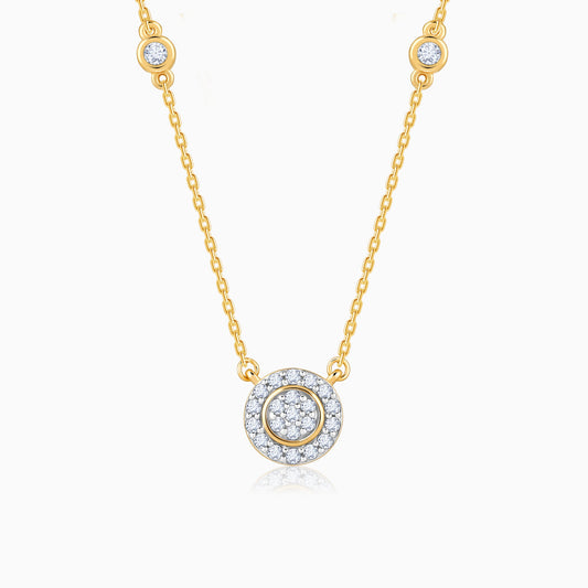 Gold Zahra Diamond Necklace