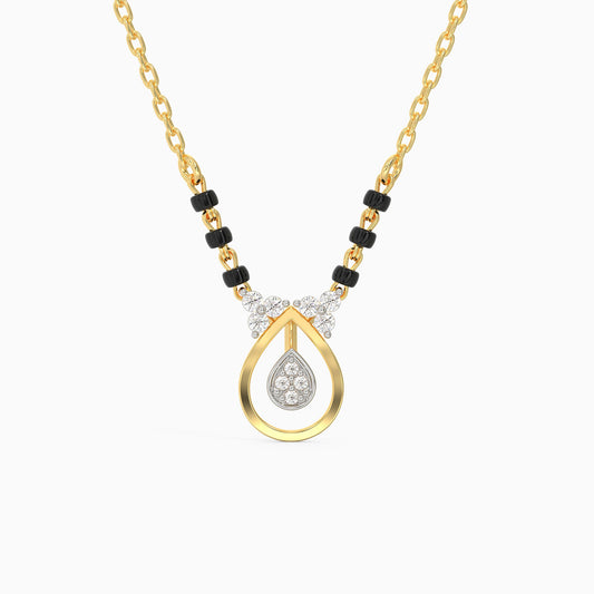 Gold Gaiety Diamond Mangalsutra