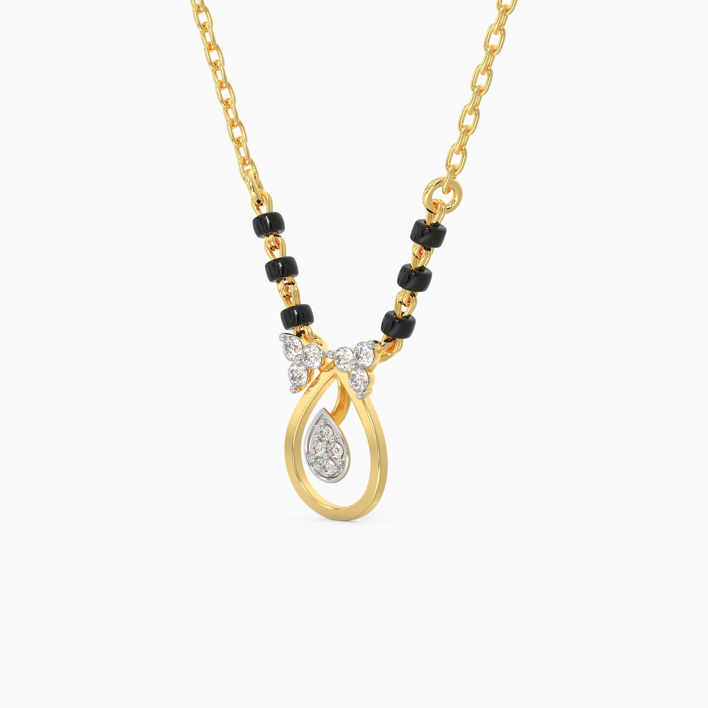 Gold Gaiety Diamond Mangalsutra