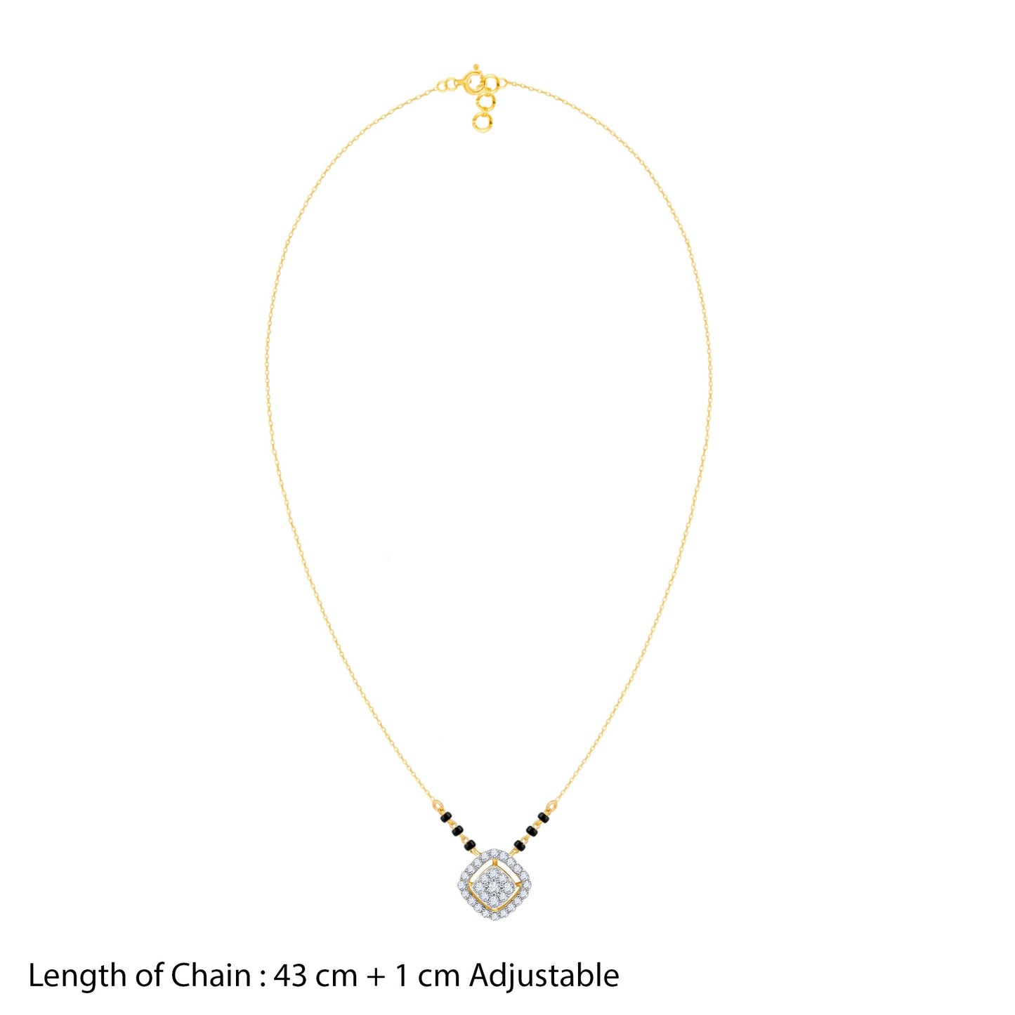 Gold Sushma Diamond Mangalsutra