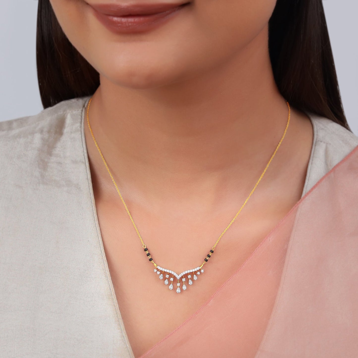 Gold Pavitra Bandhan Diamond Mangalsutra