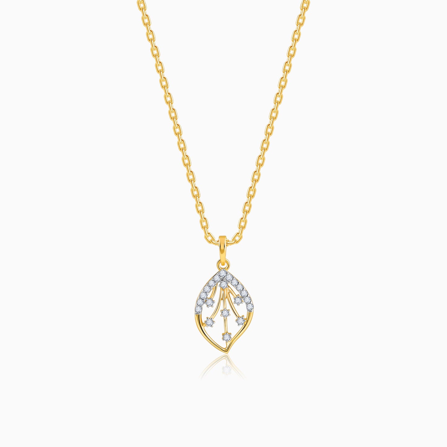 Gold Sublime Diamond Pendant