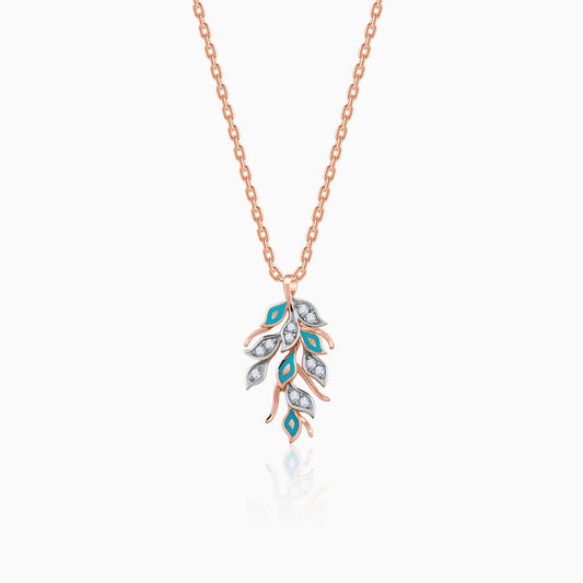 Rose Gold Niraja Diamond Pendant