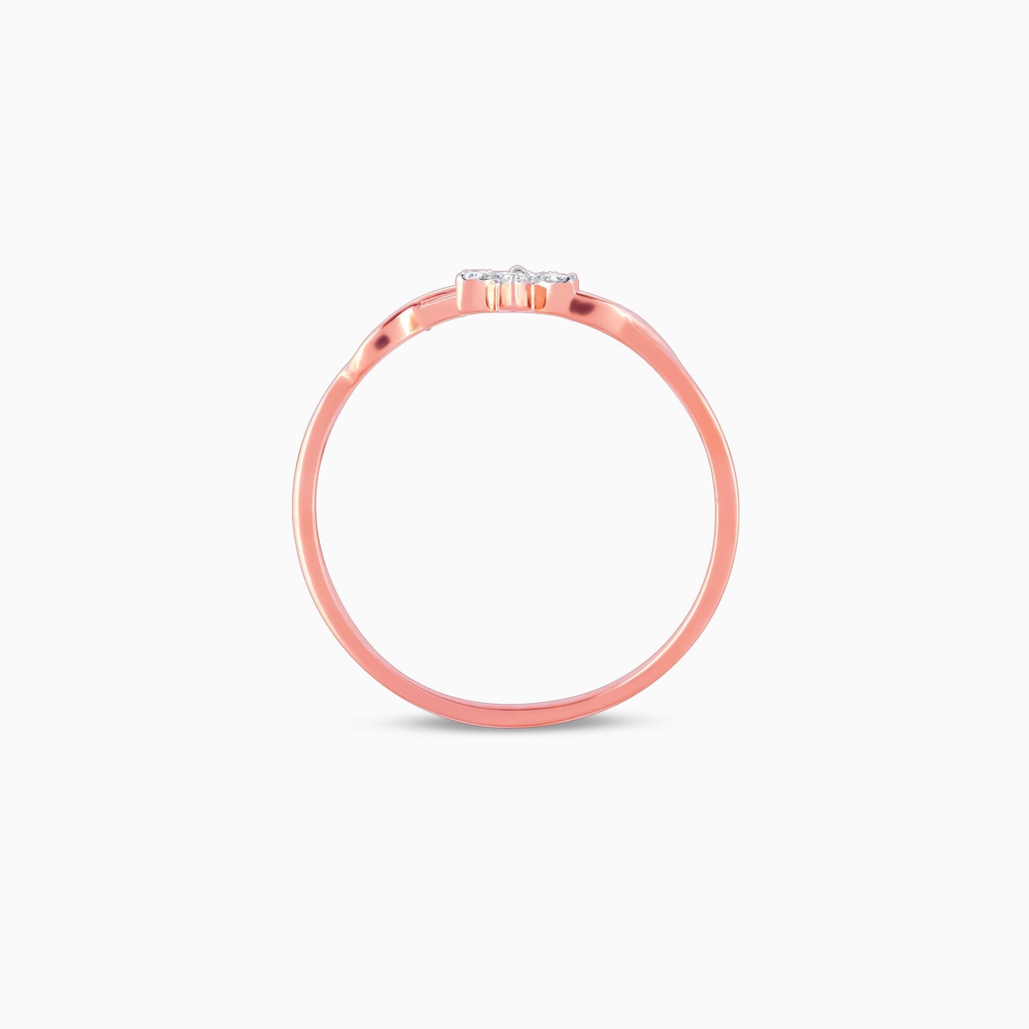 Rose Gold Blooming Jasmine Diamond Ring