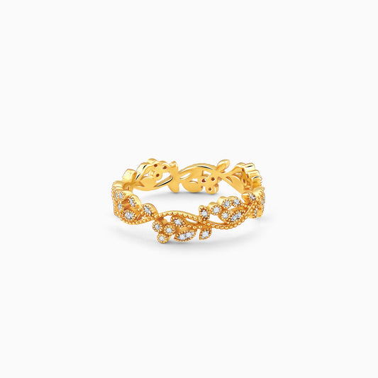 Gold Cherished Bond Diamond Ring
