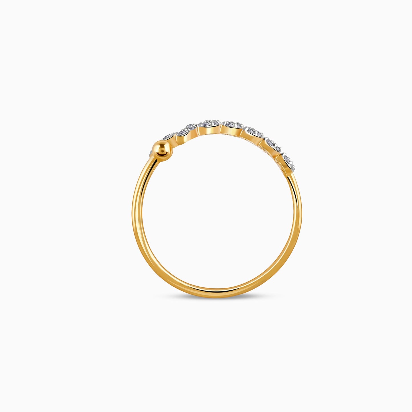 Gold Infinite Moments Diamond Ring