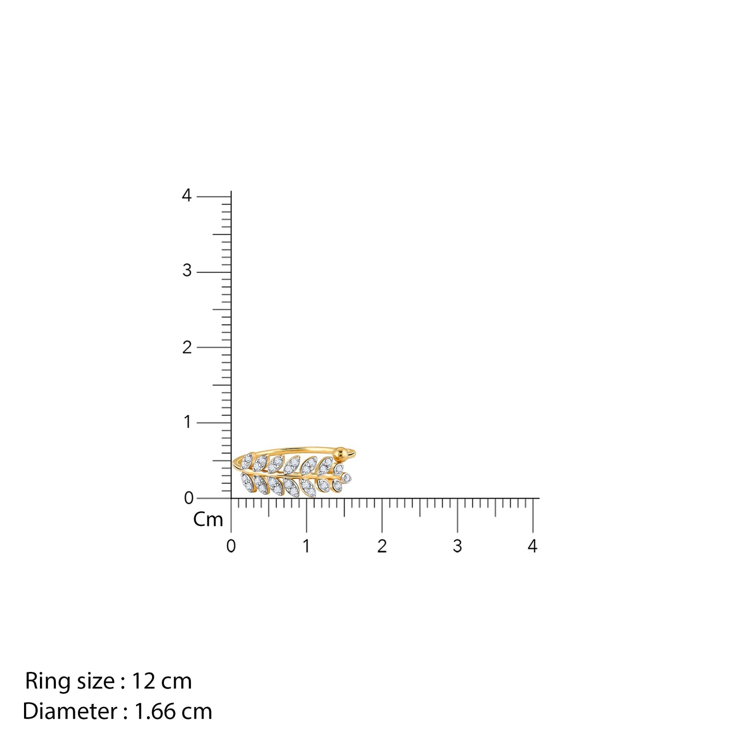 Gold Infinite Moments Diamond Ring