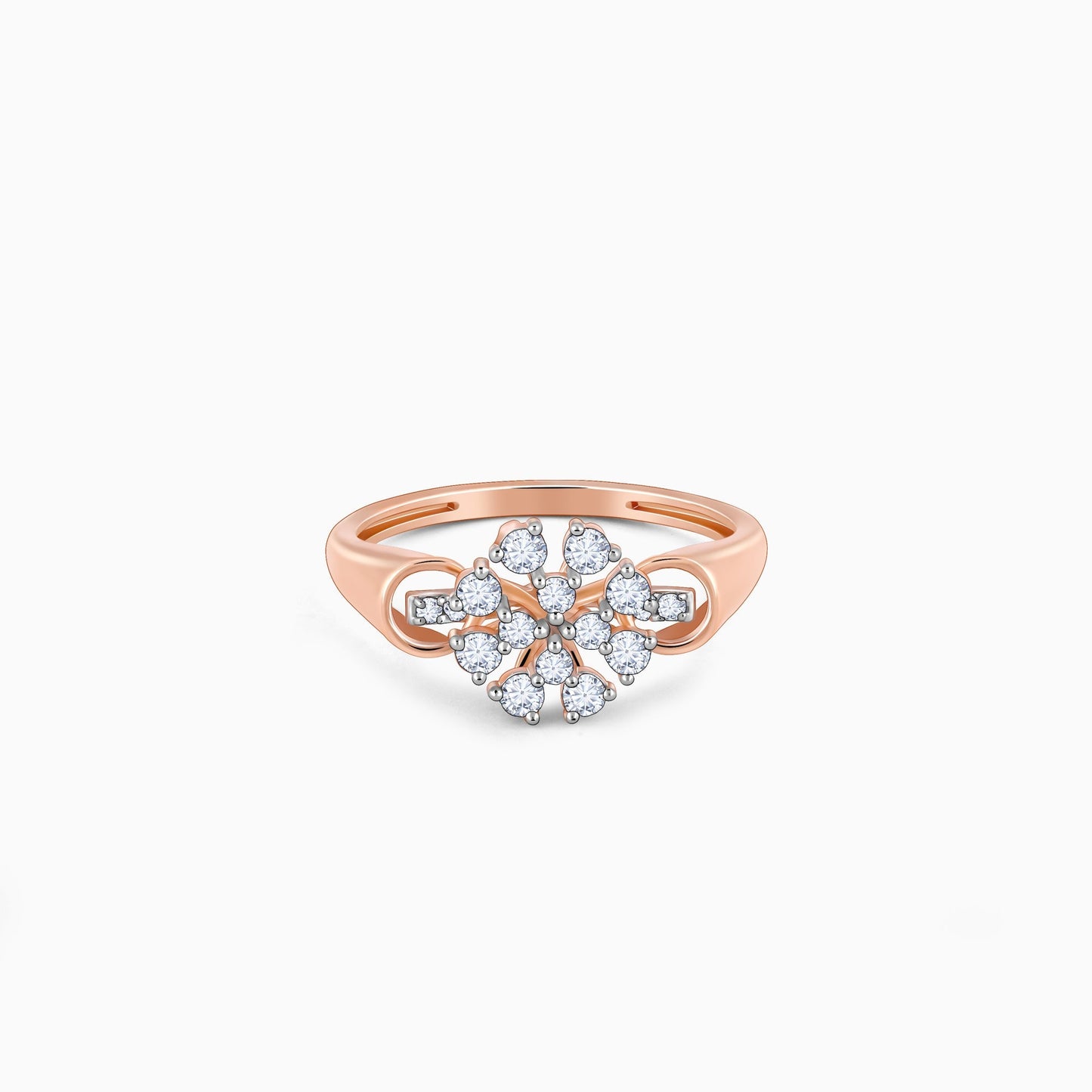Rose Gold Nivara Diamond Ring