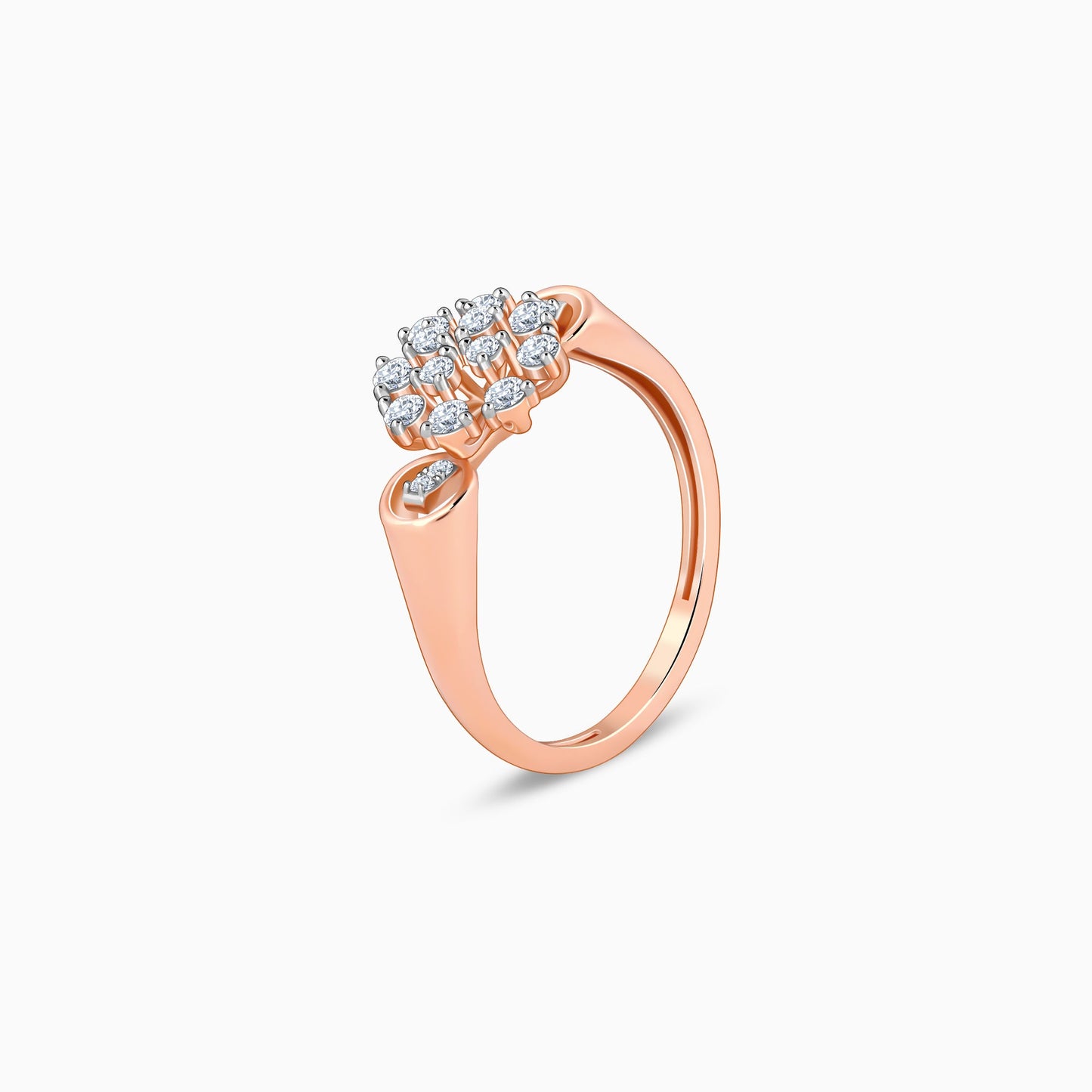 Rose Gold Nivara Diamond Ring