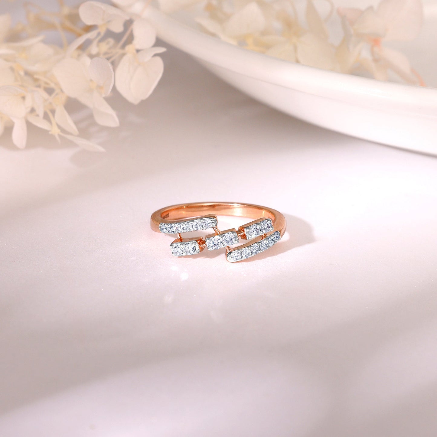 Rose Gold Starnight Diamond Ring