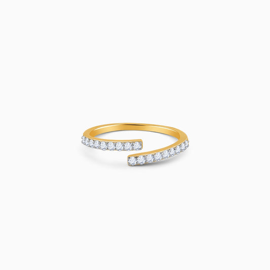 Gold Eternital Love Diamond Ring