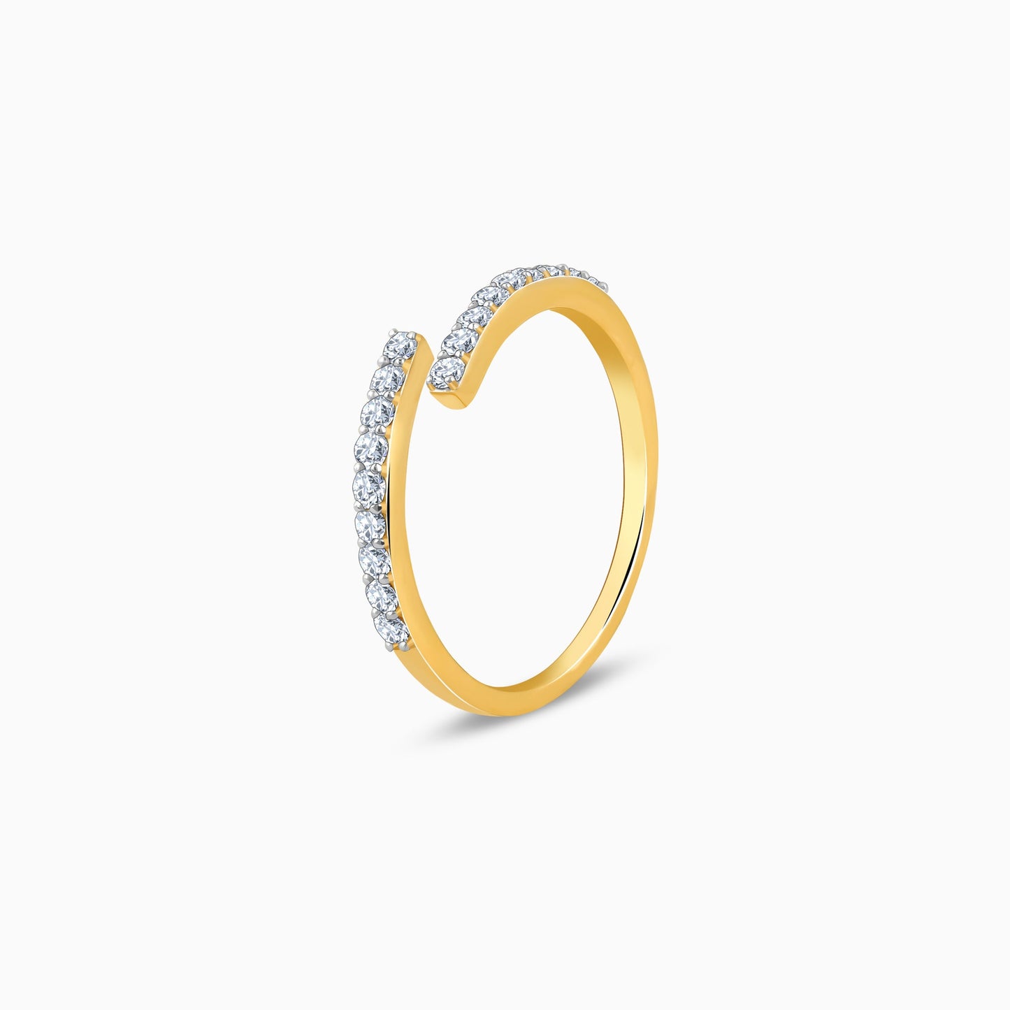 Gold Eternital Love Diamond Ring