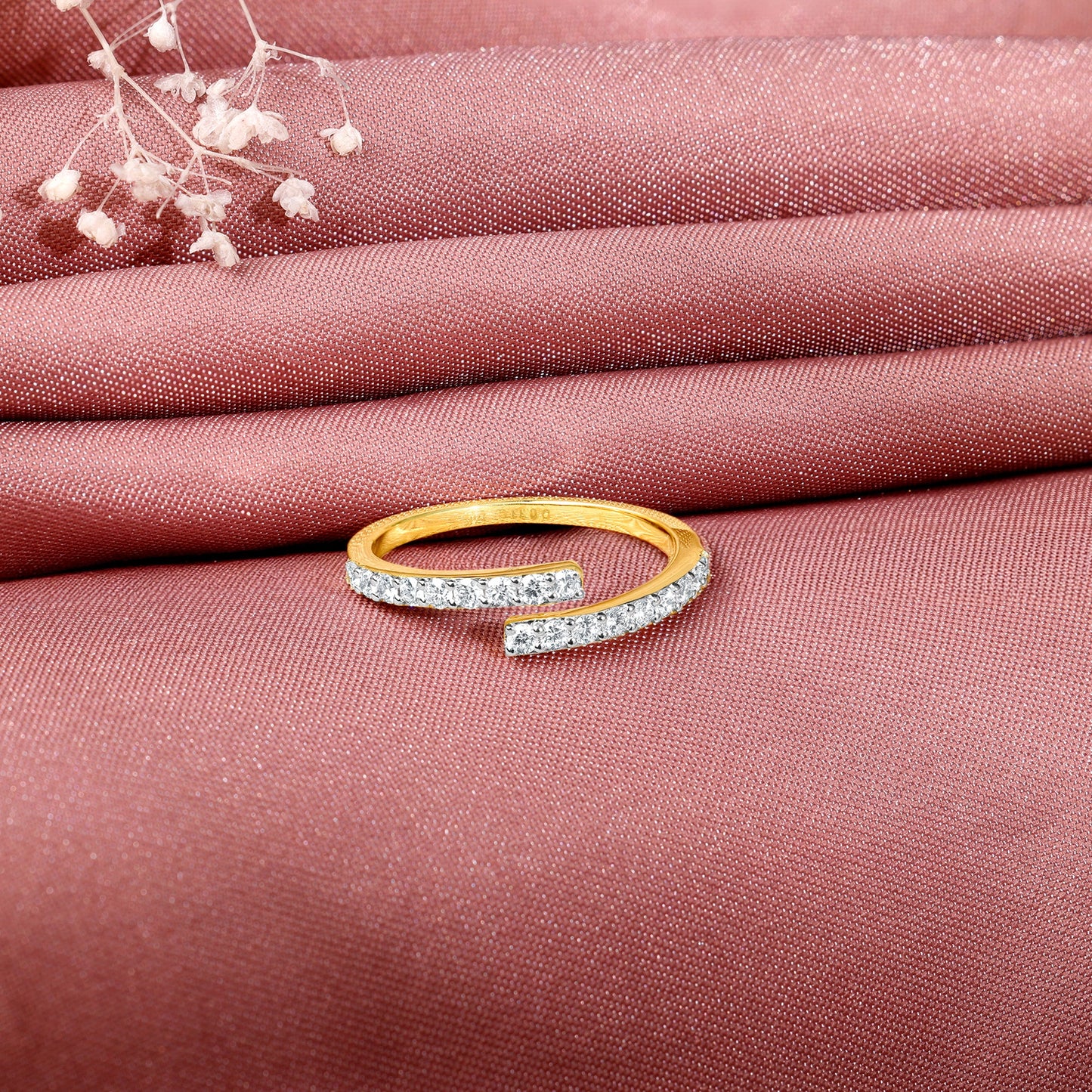 Gold Eternital Love Diamond Ring