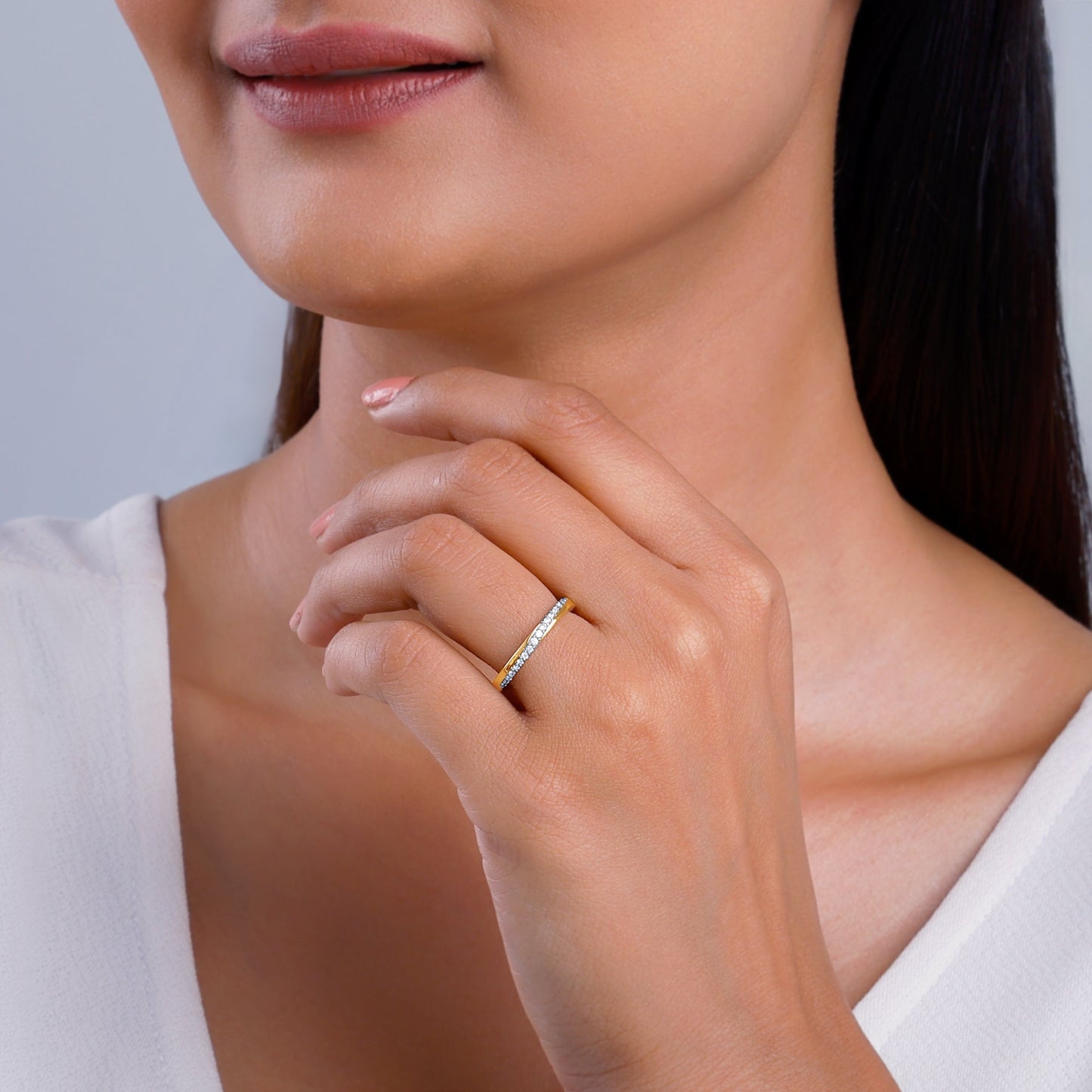 Gold Regal Bliss Diamond Ring