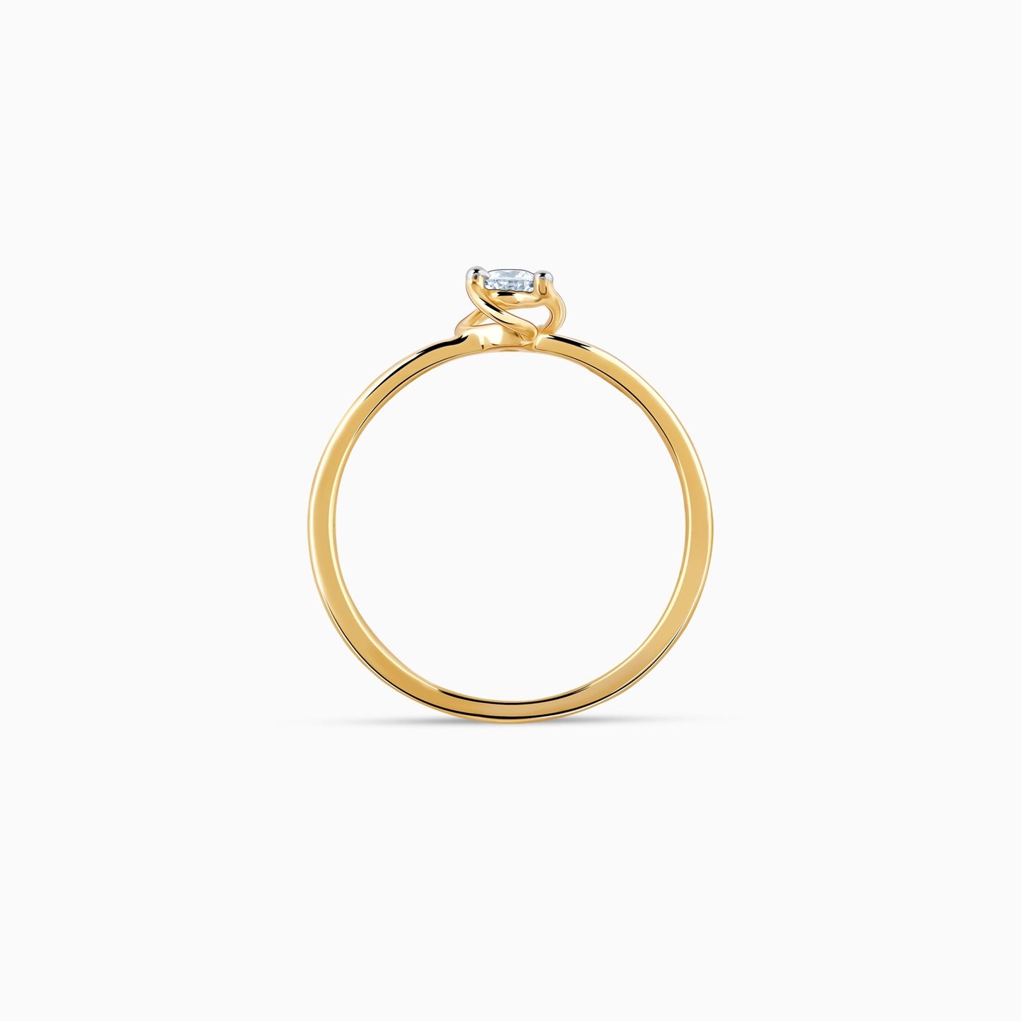 Gold Glamorous Grace Diamond Ring