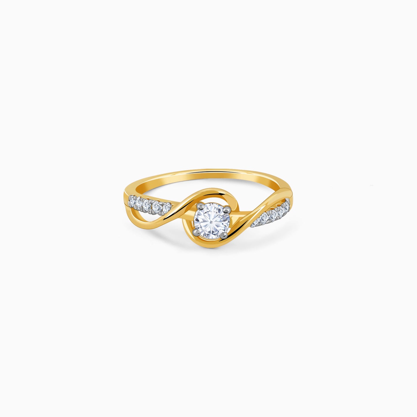 Gold Enchante Diamond Ring