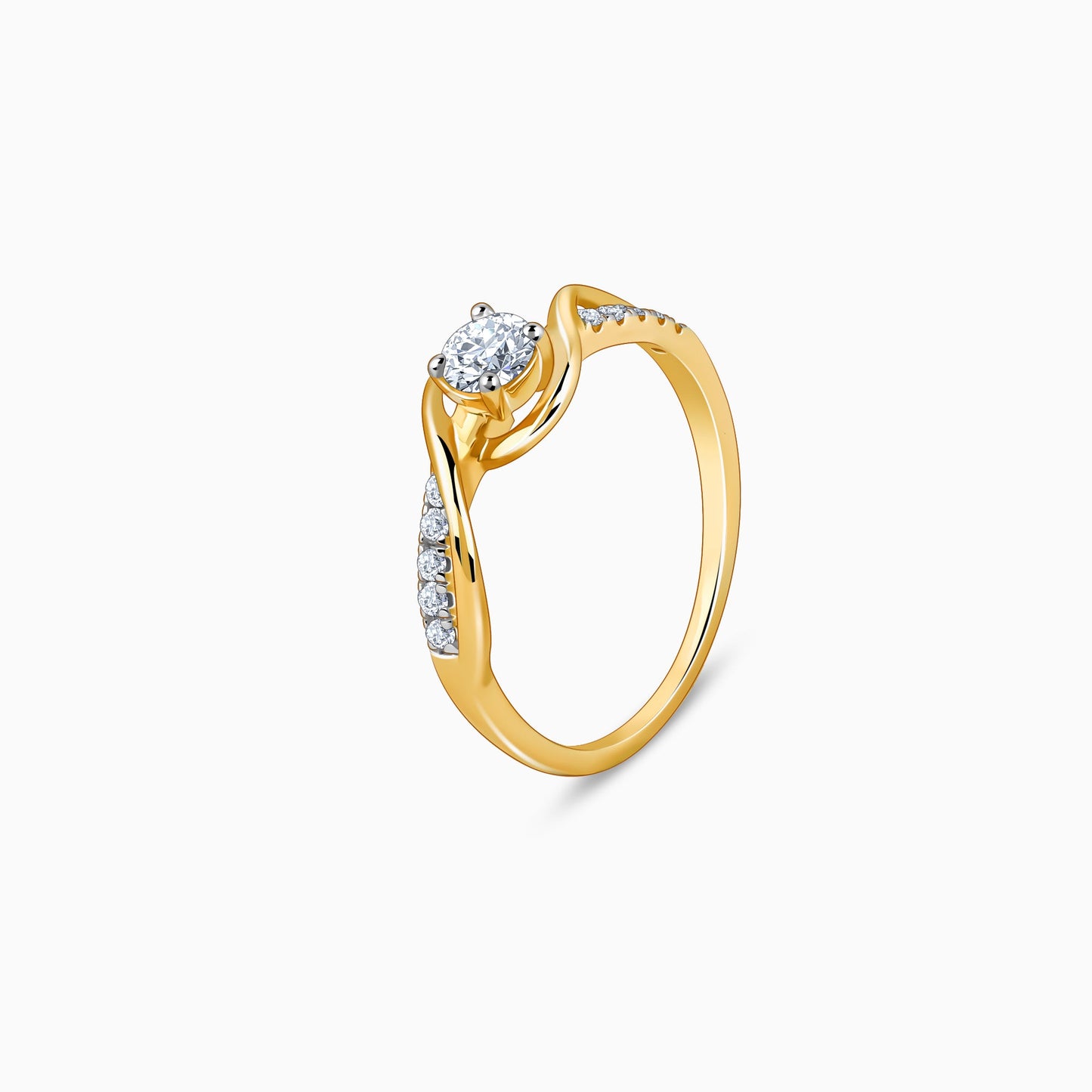Gold Enchante Diamond Ring