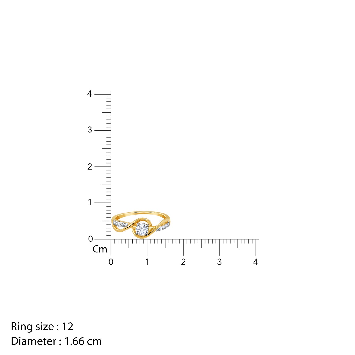 Gold Enchante Diamond Ring