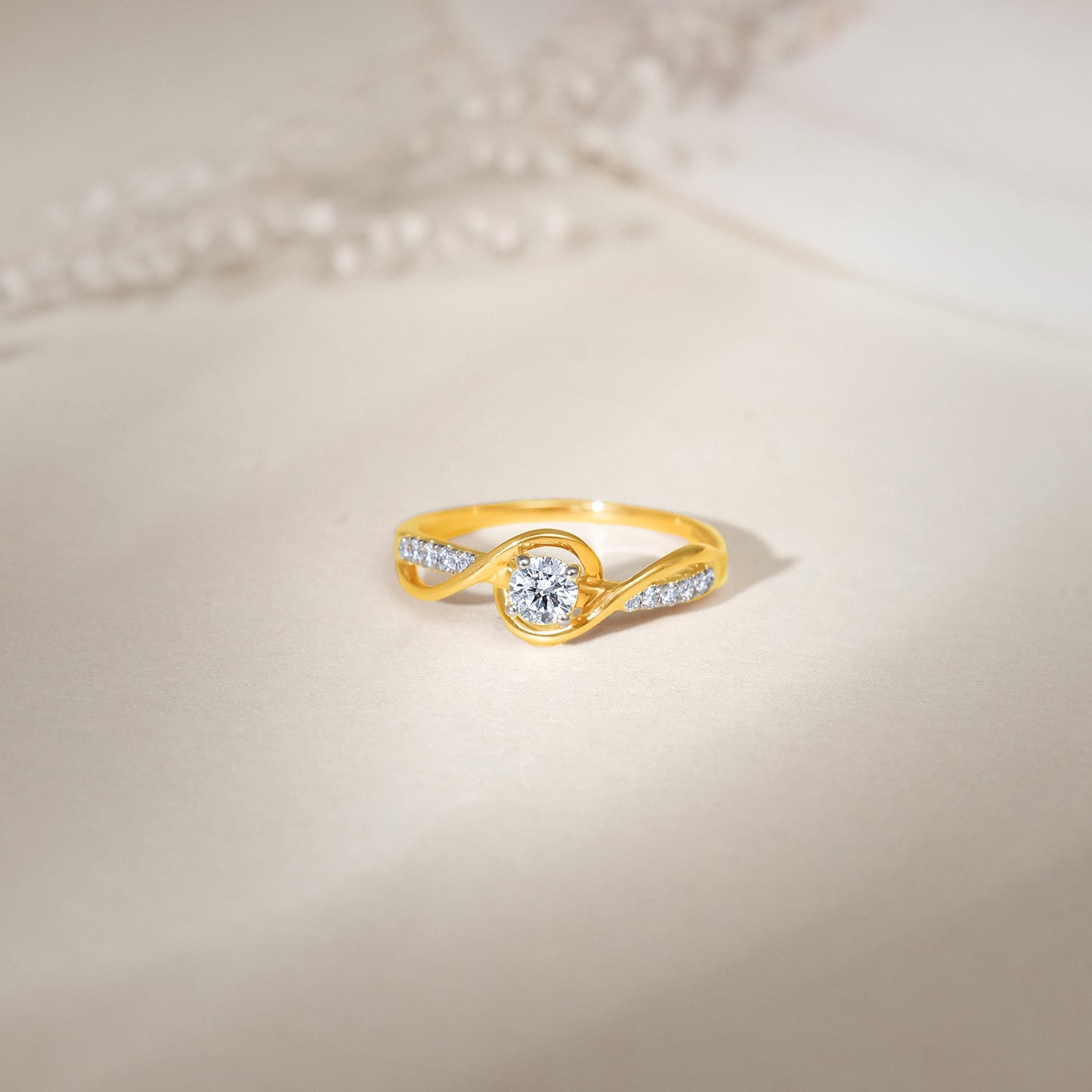 Gold Enchante Diamond Ring