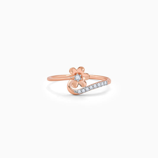 Rose Gold Whisper Diamond Ring