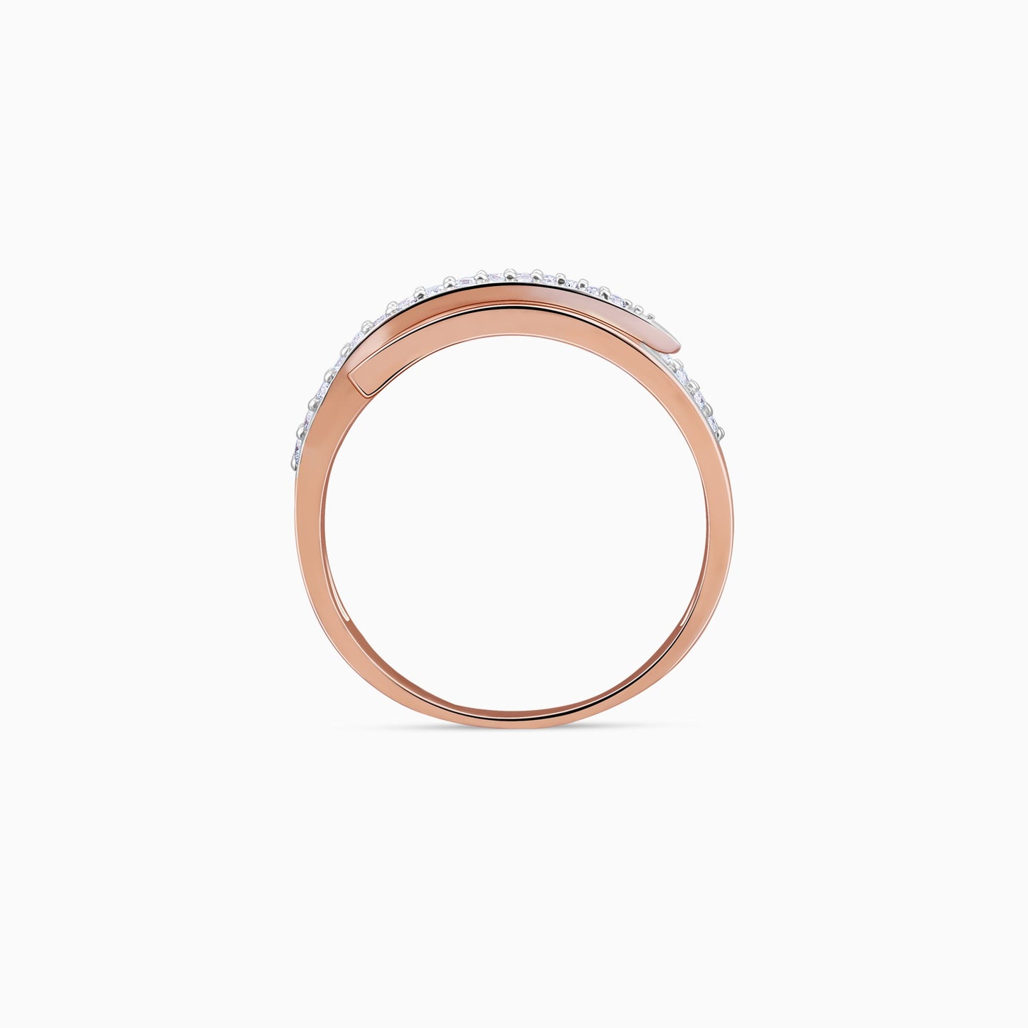 Rose Gold Ethereal Enigma Diamond Ring