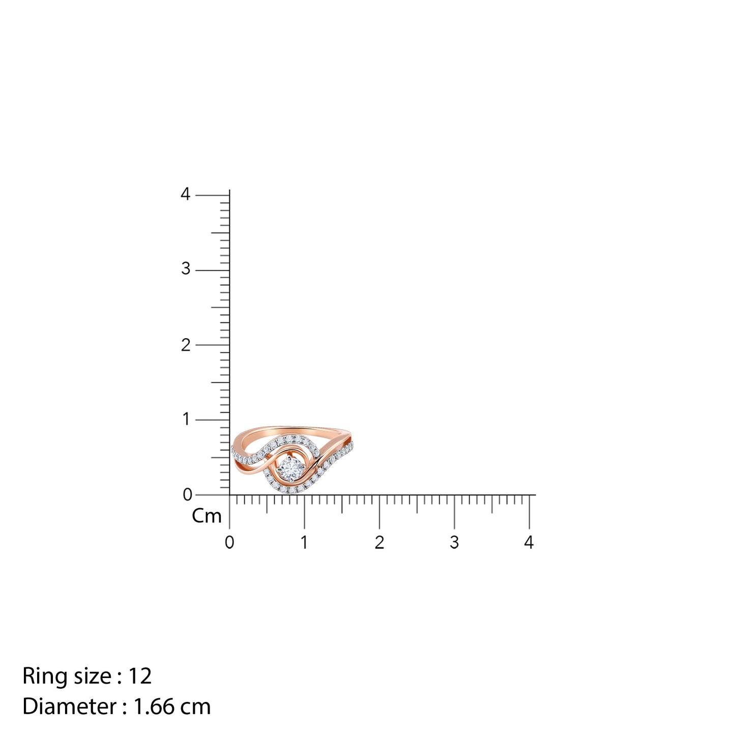 Rose Gold Rhea Solitaire Diamond Ring