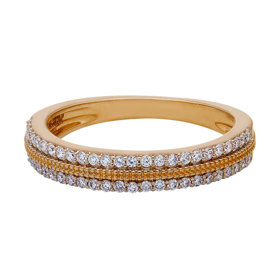 Aukera - Aurelin Dual Pavé Band