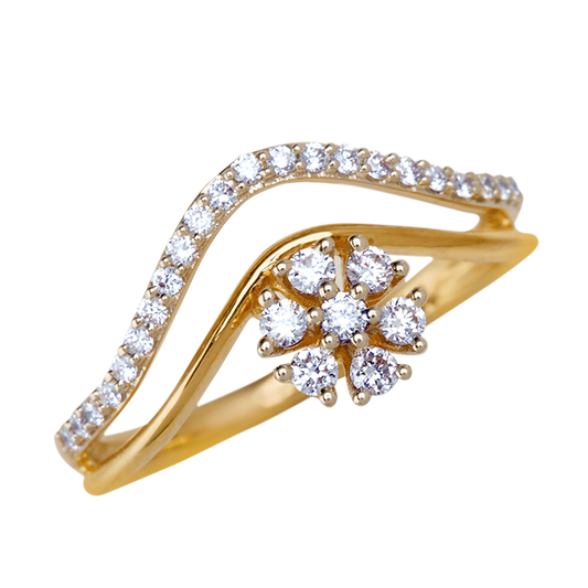 Aukera – Floral Bloom Ring