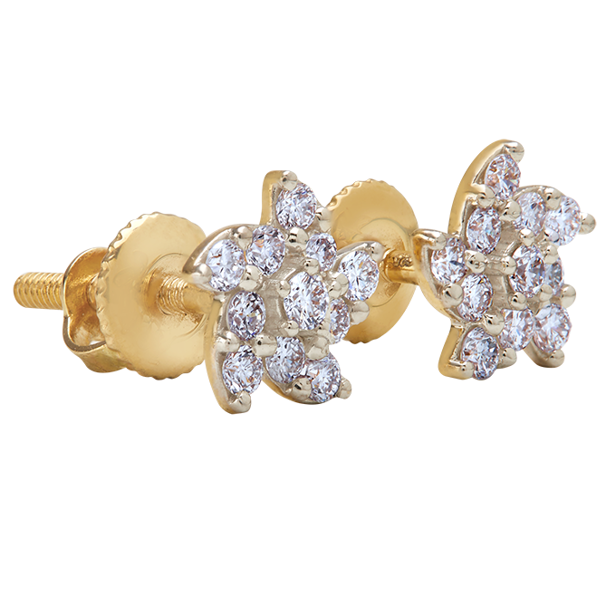Aukera - Shooting Star Diamond Studs