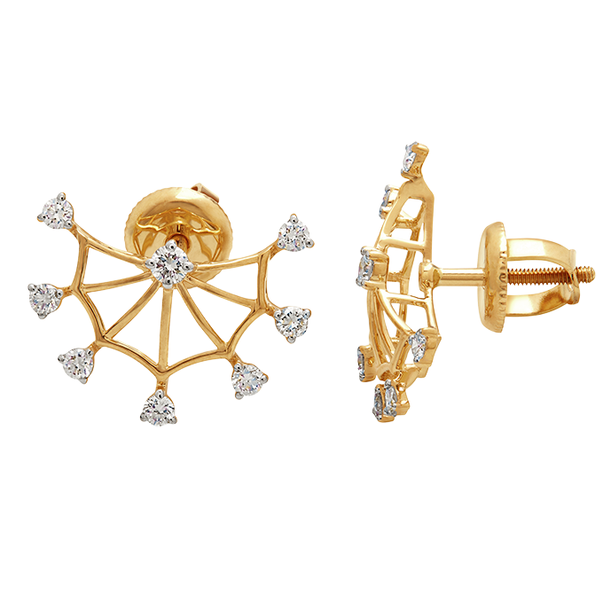 Aukera – Celestial Web Earrings