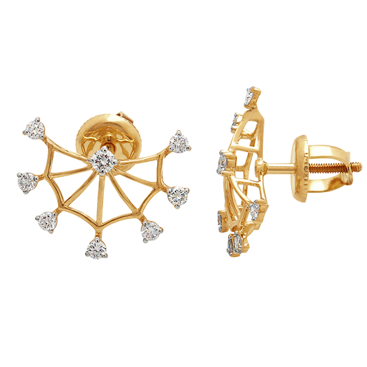 Aukera – Celestial Web Earrings