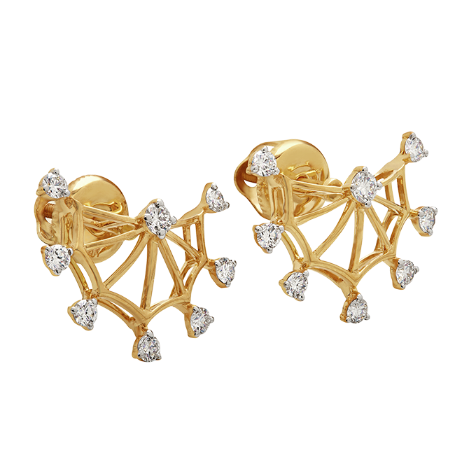 Aukera – Celestial Web Earrings