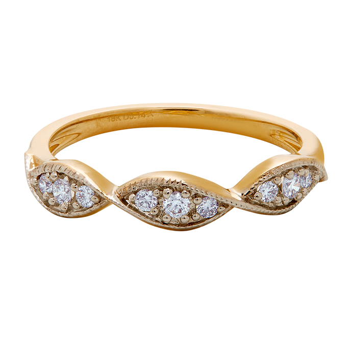 Aukera - Mirelle Wave Diamond Band