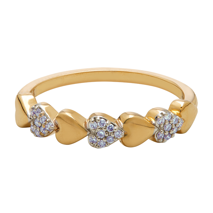 Aukera – Heartline Harmony Ring