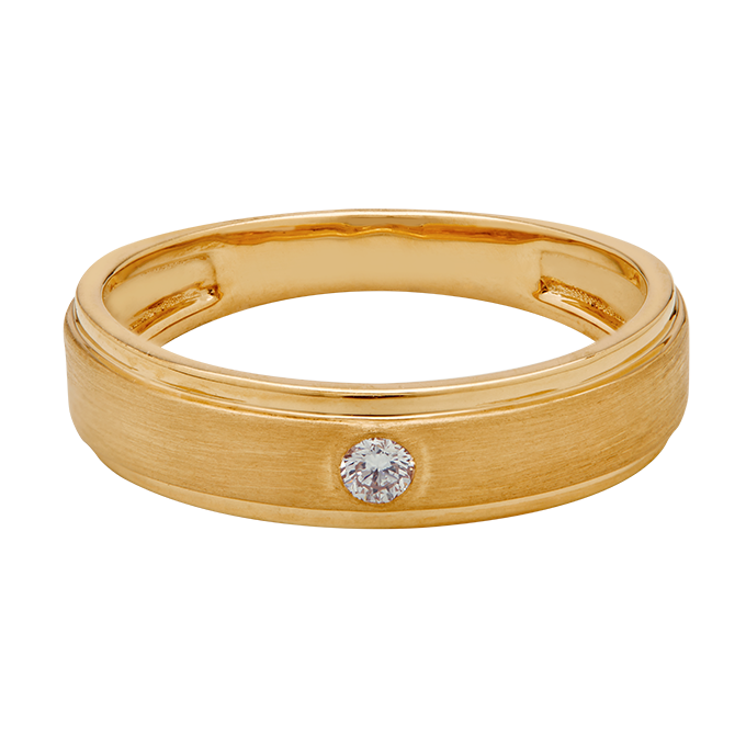 Aukera – Refined Solitaire Men's Ring