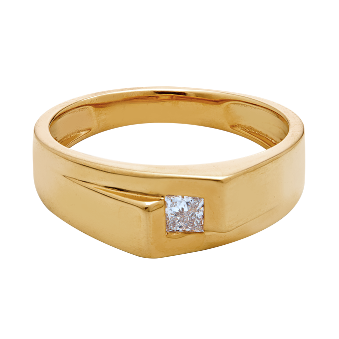 Aukera - Orion Edge Solitaire Ring