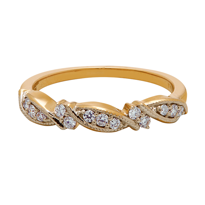 Aukera - Elowen Vine Diamond Band