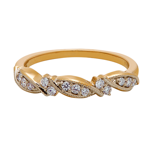 Aukera - Elowen Vine Diamond Band