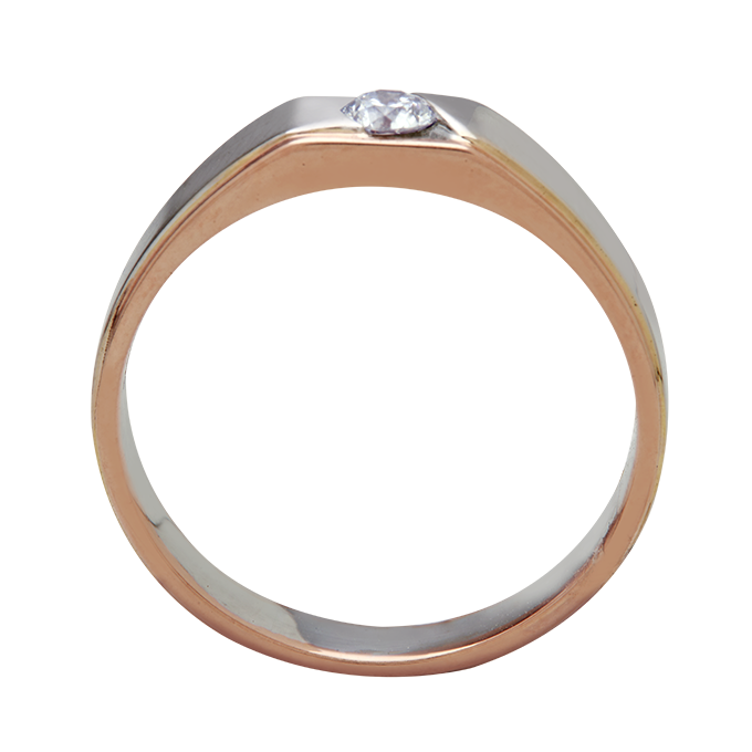 Aukera – Harmony Dual-Tone Diamond Ring