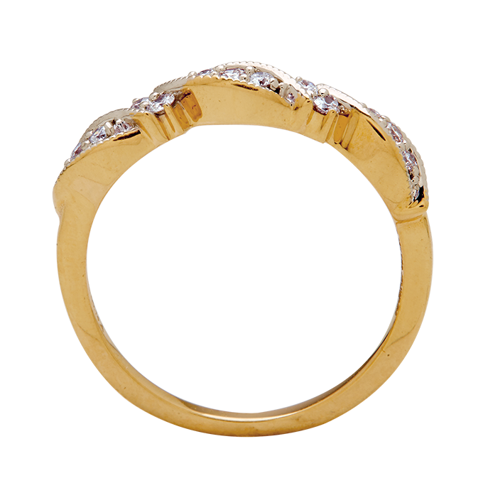 Aukera - Elowen Vine Diamond Band