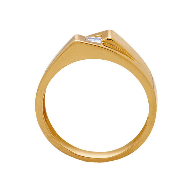 Aukera - Orion Edge Solitaire Ring