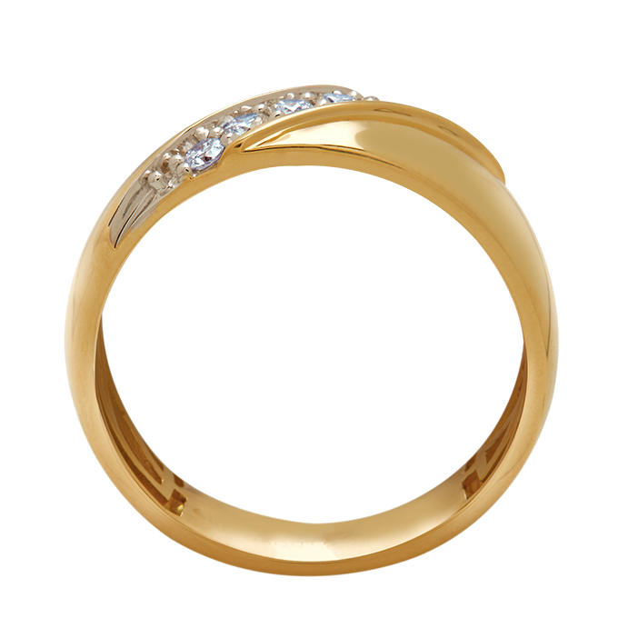 Aukera – Oblique Line Men’s Diamond Ring