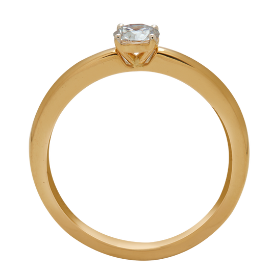 Aukera – Mini Solitaire Ring