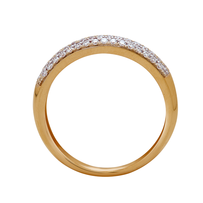 Aukera - Half Eternity Diamond Ring