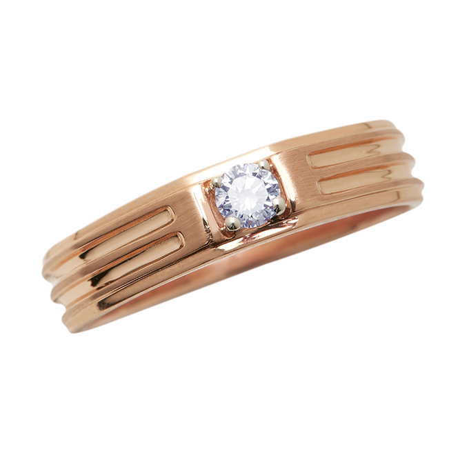 Aukera – Linear Grace Diamond Ring