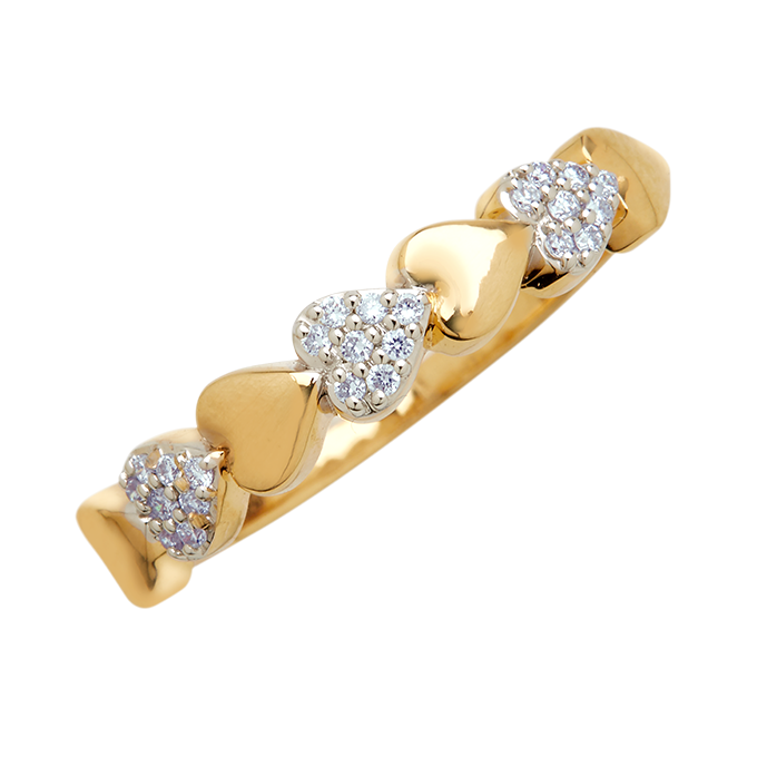 Aukera – Heartline Harmony Ring