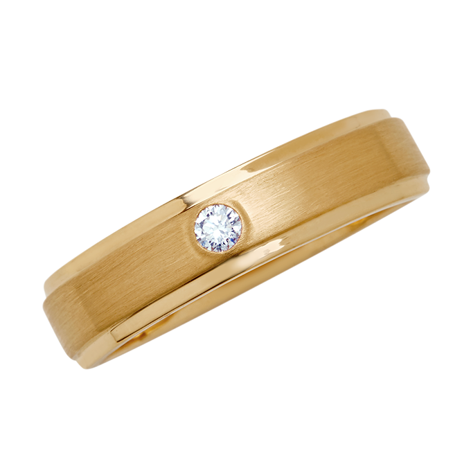 Aukera – Refined Solitaire Men's Ring