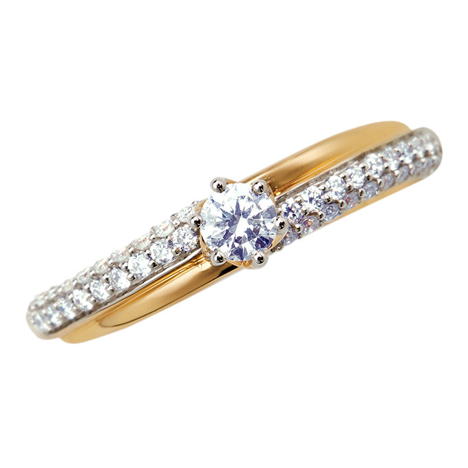 Aukera – Dual Grace Solitaire Ring