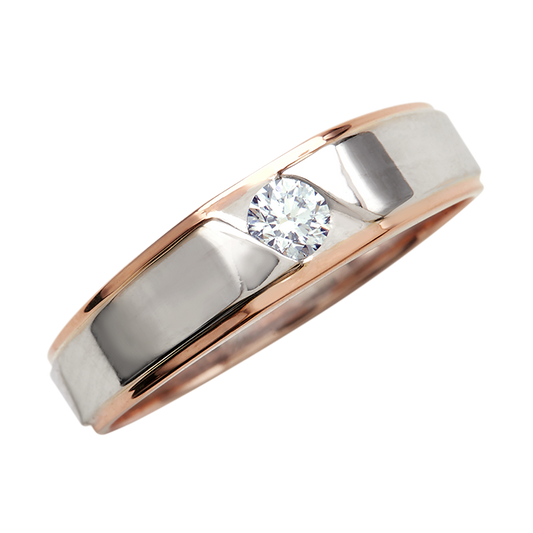 Aukera – Harmony Dual-Tone Diamond Ring