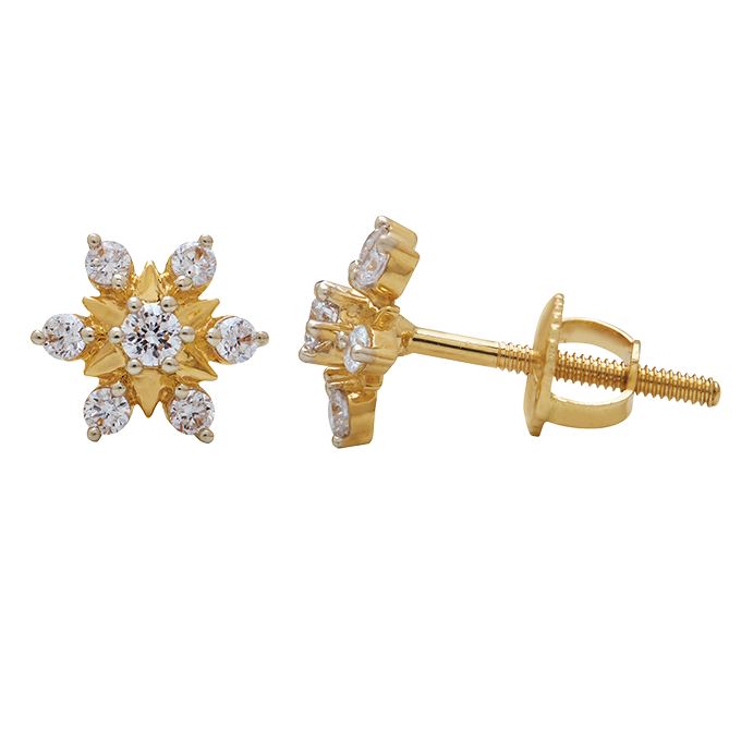 Aukera – Celestial Star Diamond Studs